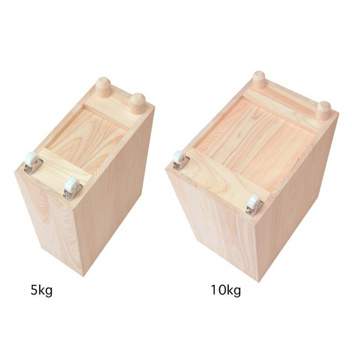 梅沢木材工芸社 袋のまま入れる桧の米びつ 10kg用通販通販｜《公式