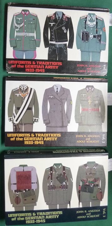 Uniforms & Traditions of the German Army 1933-1945 - 3 Vol Set [SF