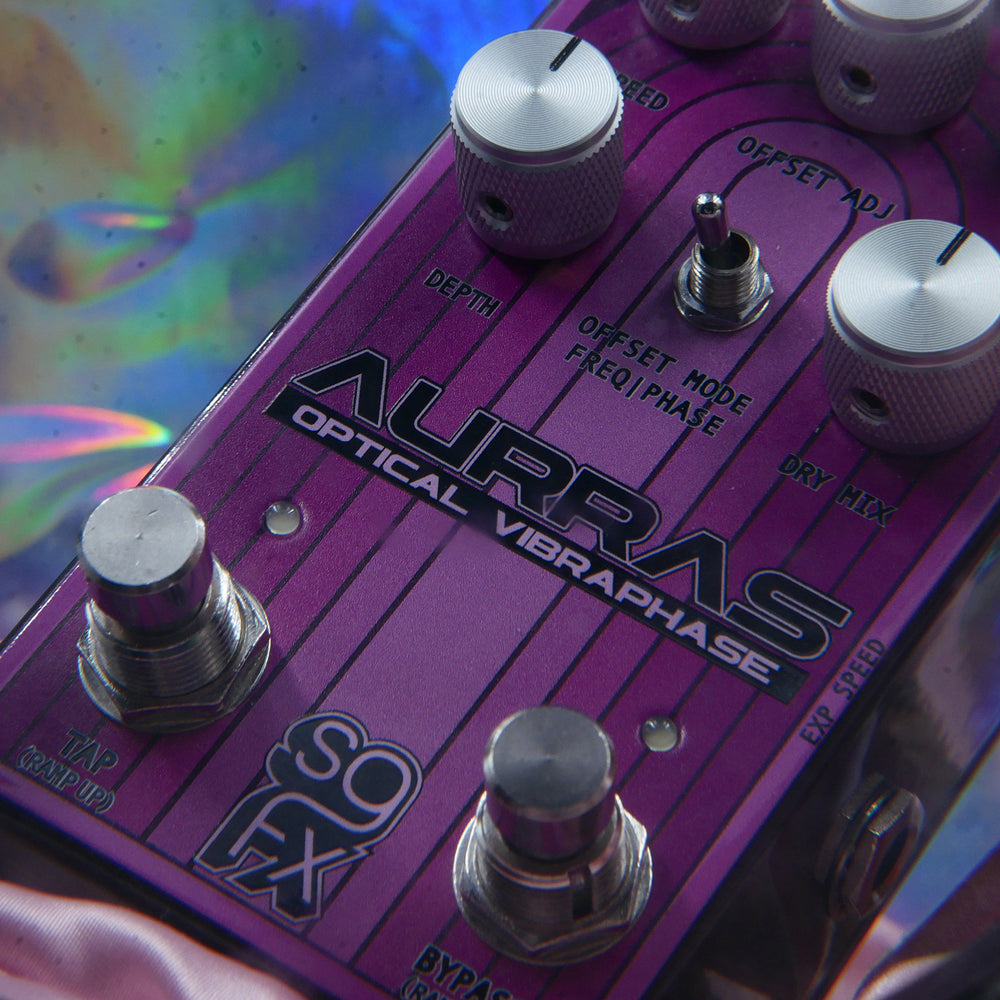 SolidGoldFX Aurras Optical Vibraphase Pedal