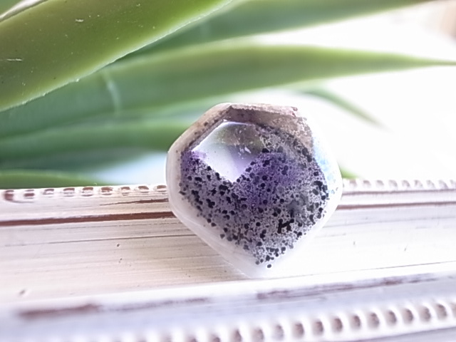 トラピッチェアメジスト インド産 ルース 天然石 - 宙とクリスタル