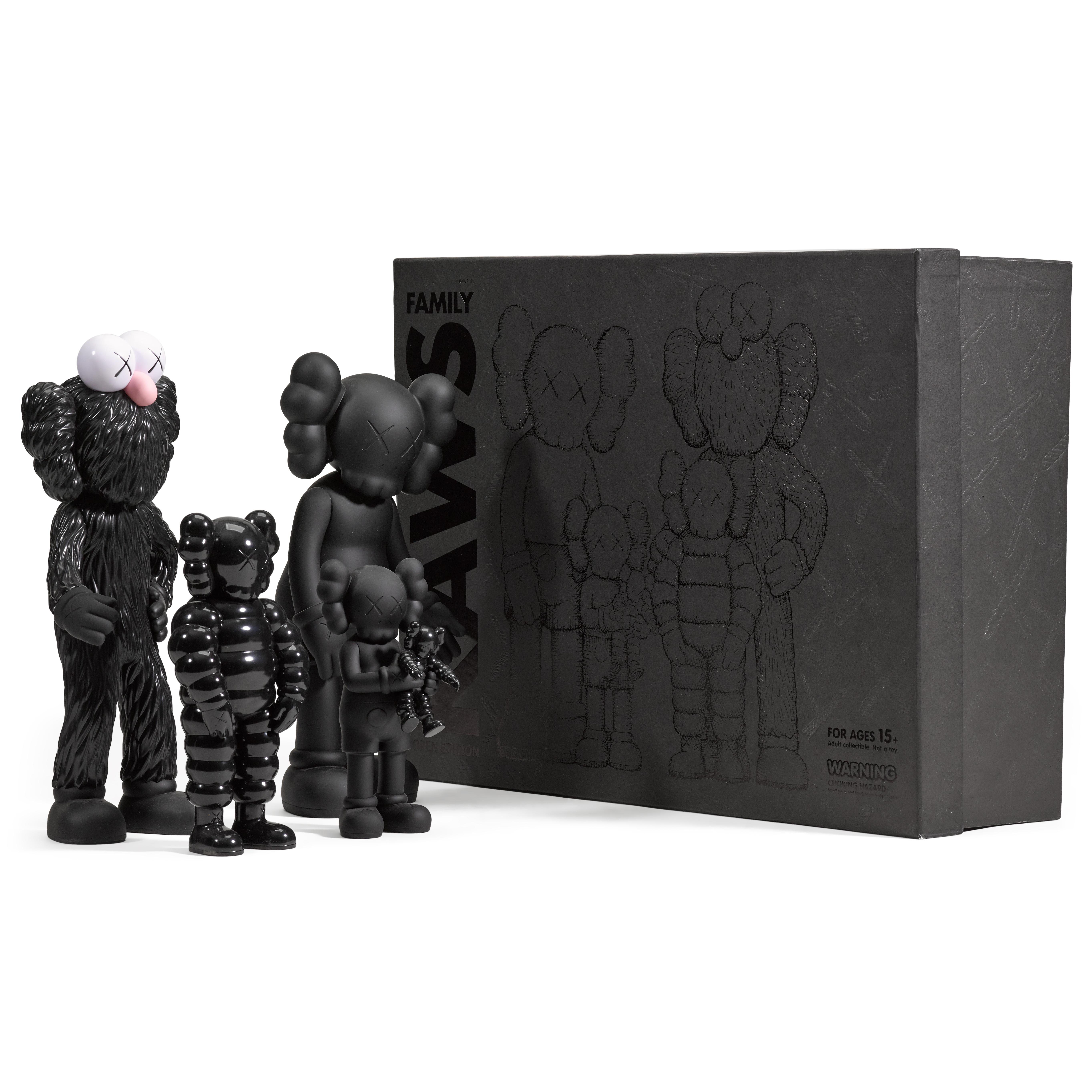 KAWS, Medicom Toy FAMILY Black Available For Immediate Sale At