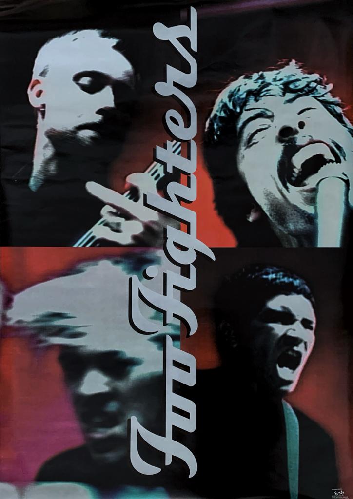 Foo Fighters poster 1997 – South Fir Street