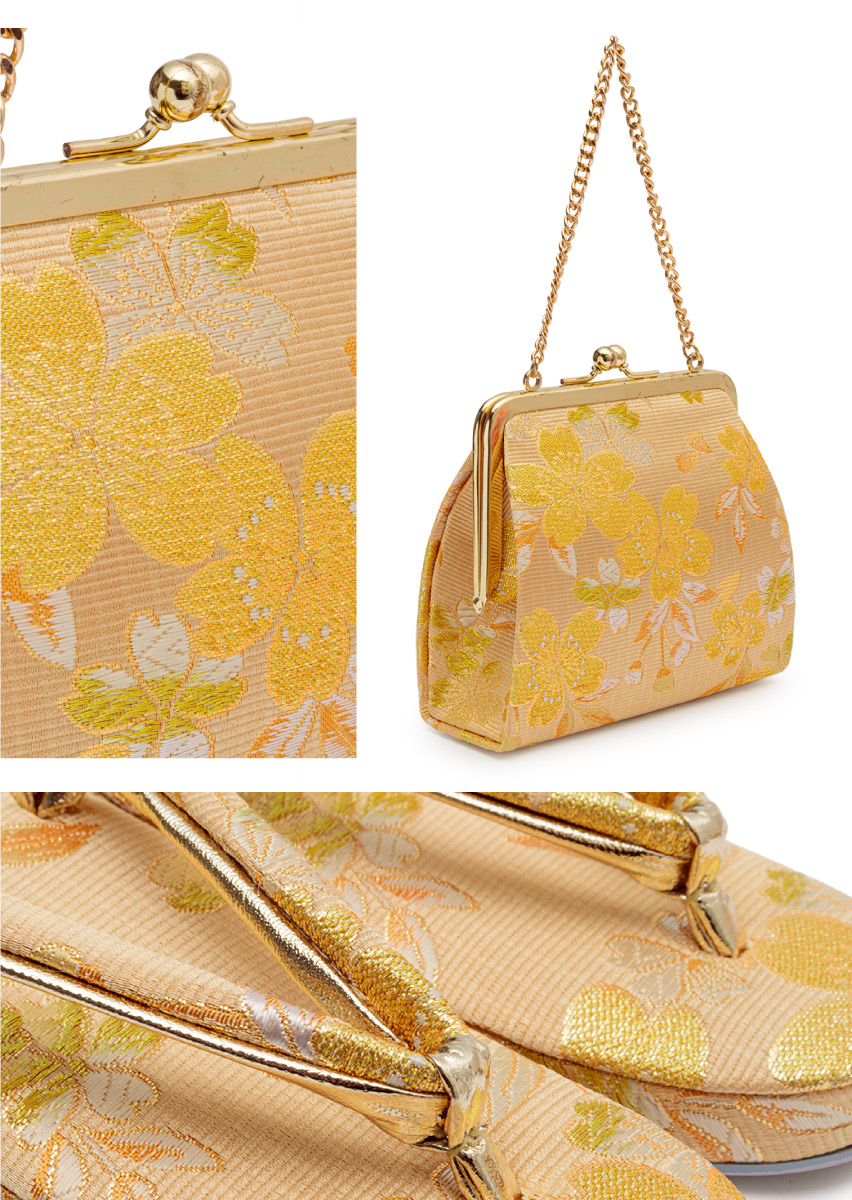 草履バッグ サクラ 753 和装 着物 女児 草履 三歳 七歳| きもの館 創美苑