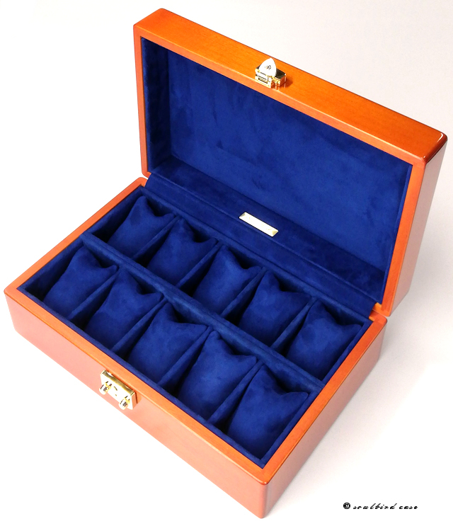 メイプル材10本用時計ケース | 高級時計ケースのソウルバード