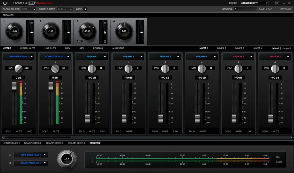 Antelope Audio Discrete 4 Pro Review - Audio Interface