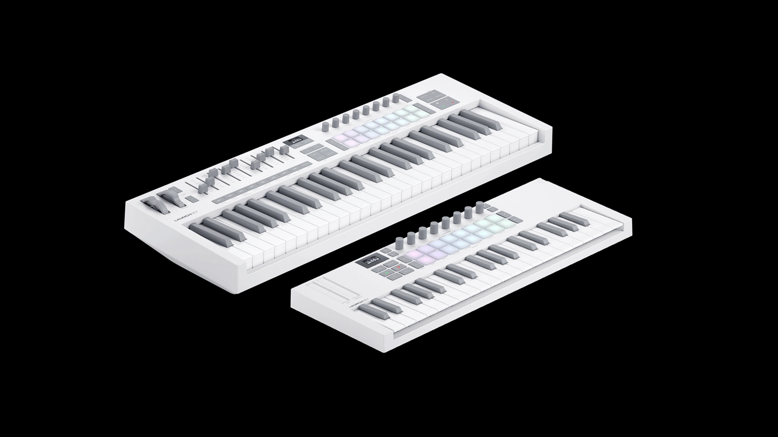 Novation Launchkey 49 Mk4 and Mini 37 Mk4 are now available in white