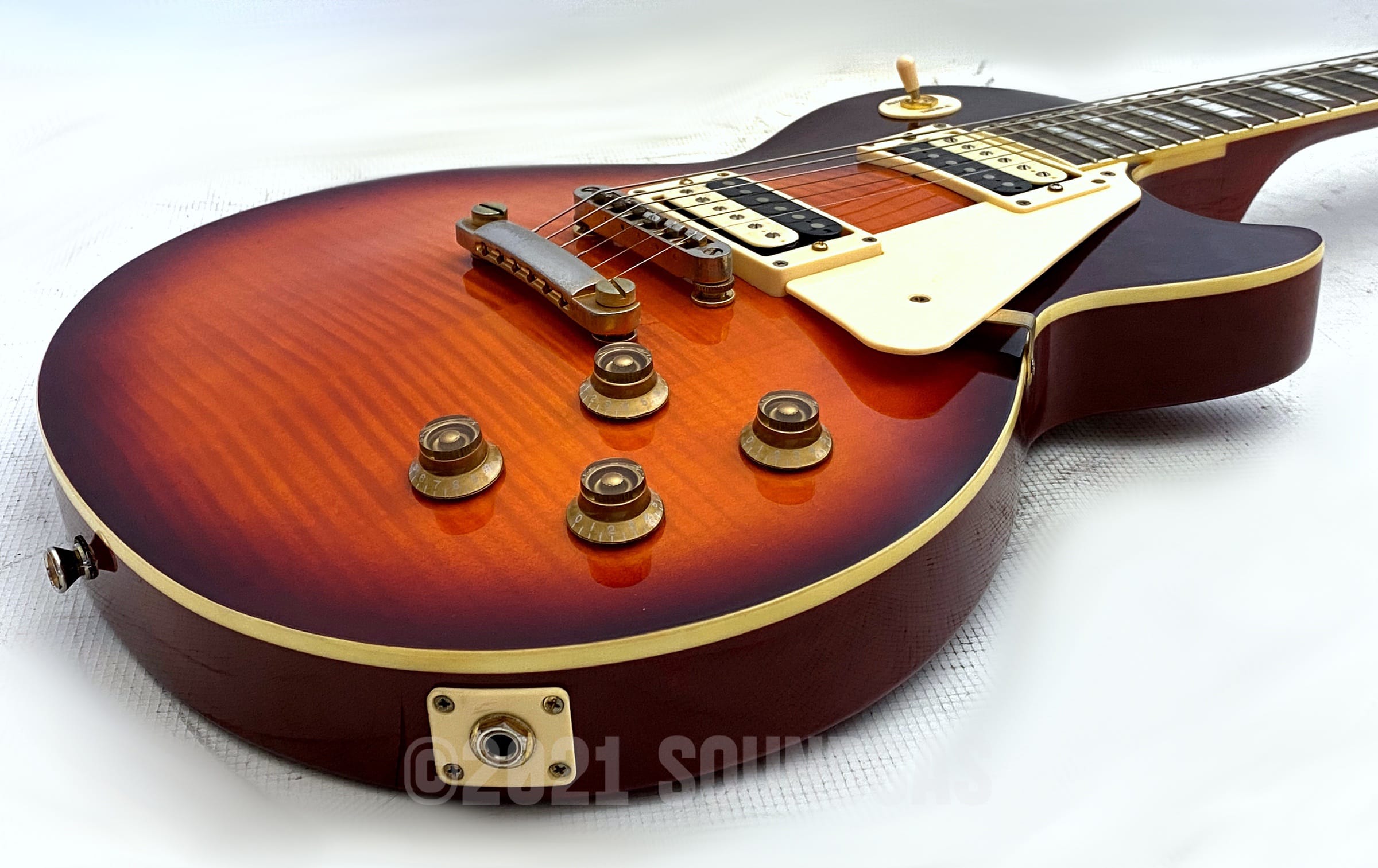 Aria Pro II Blitz Leopard - Les Paul Copy FOR SALE – Soundgas