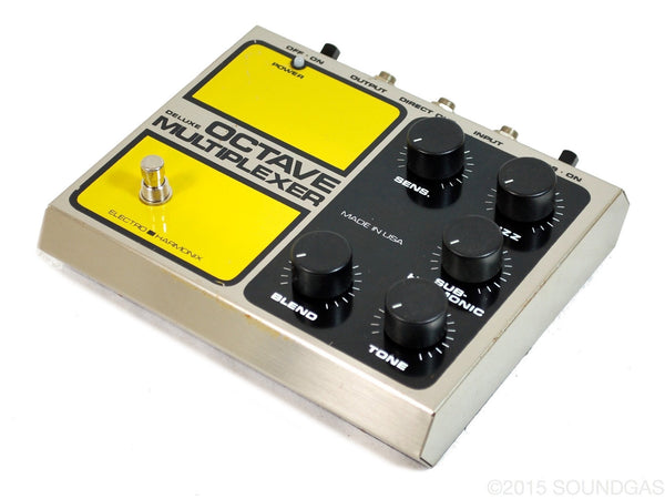 ELECTRO-HARMONIX DELUXE OCTAVE MULTIPLEXER FOR SALE – Soundgas