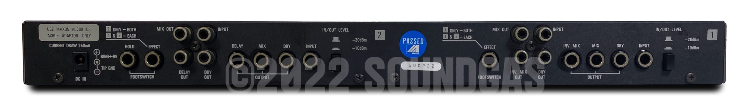 Maxon Digital Dual Delay DD1000 FOR SALE – Soundgas