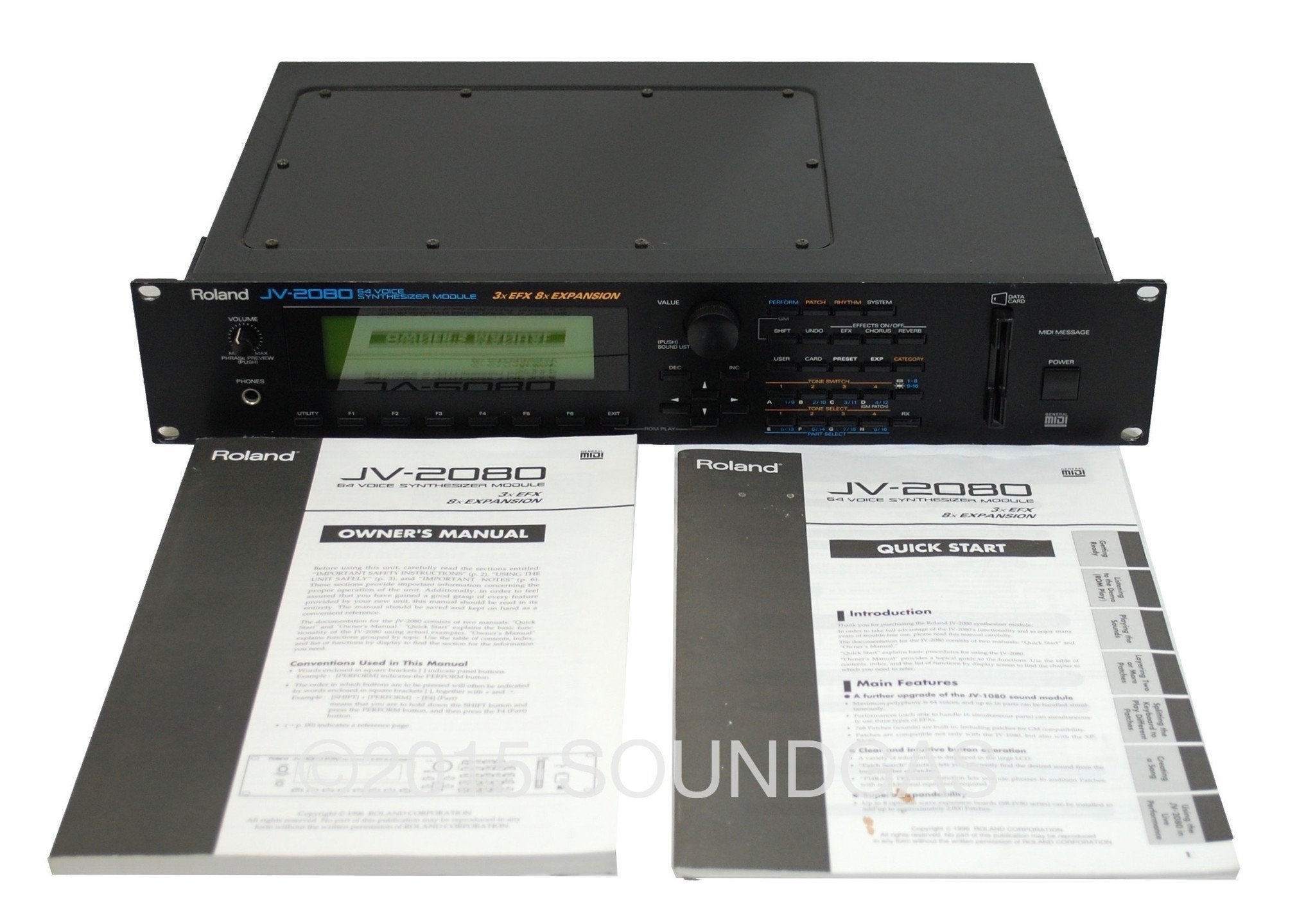 ROLAND JV-2080 RACKMOUNT SYNTH SR-JV-80 FOR SALE – Soundgas