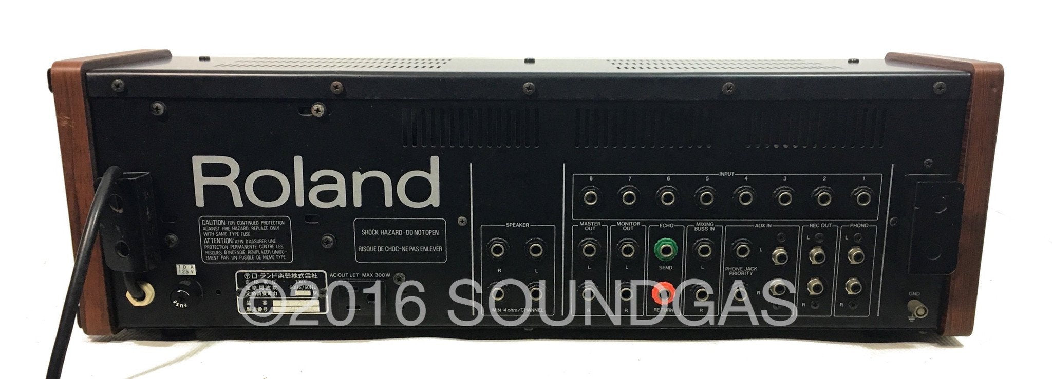 Roland PA.250 Stereo Mixer with Spring Reverb FOR SALE – Soundgas