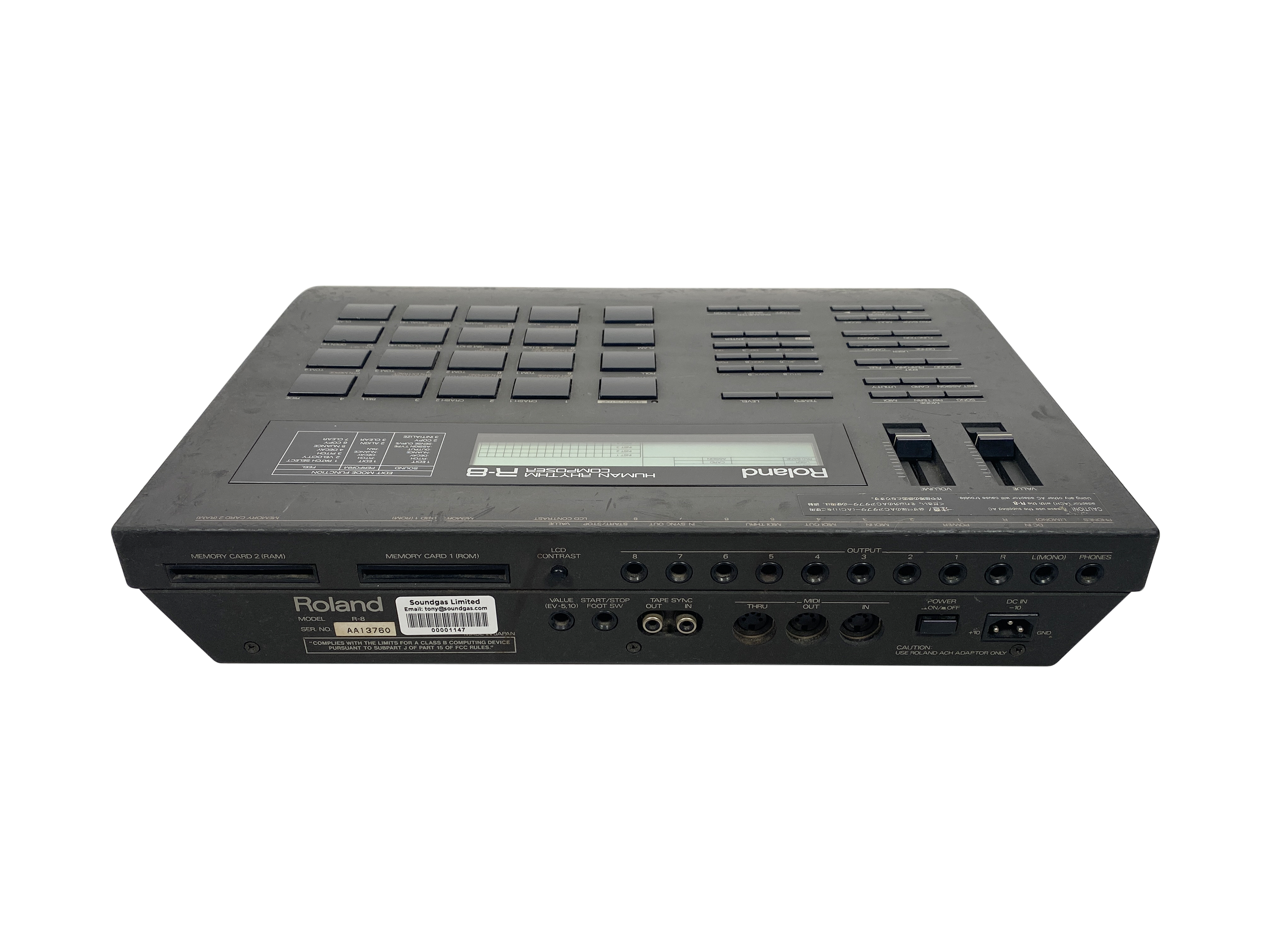 Roland R8 Rhythm Composer FOR SALE - SN AA13760 – Soundgas