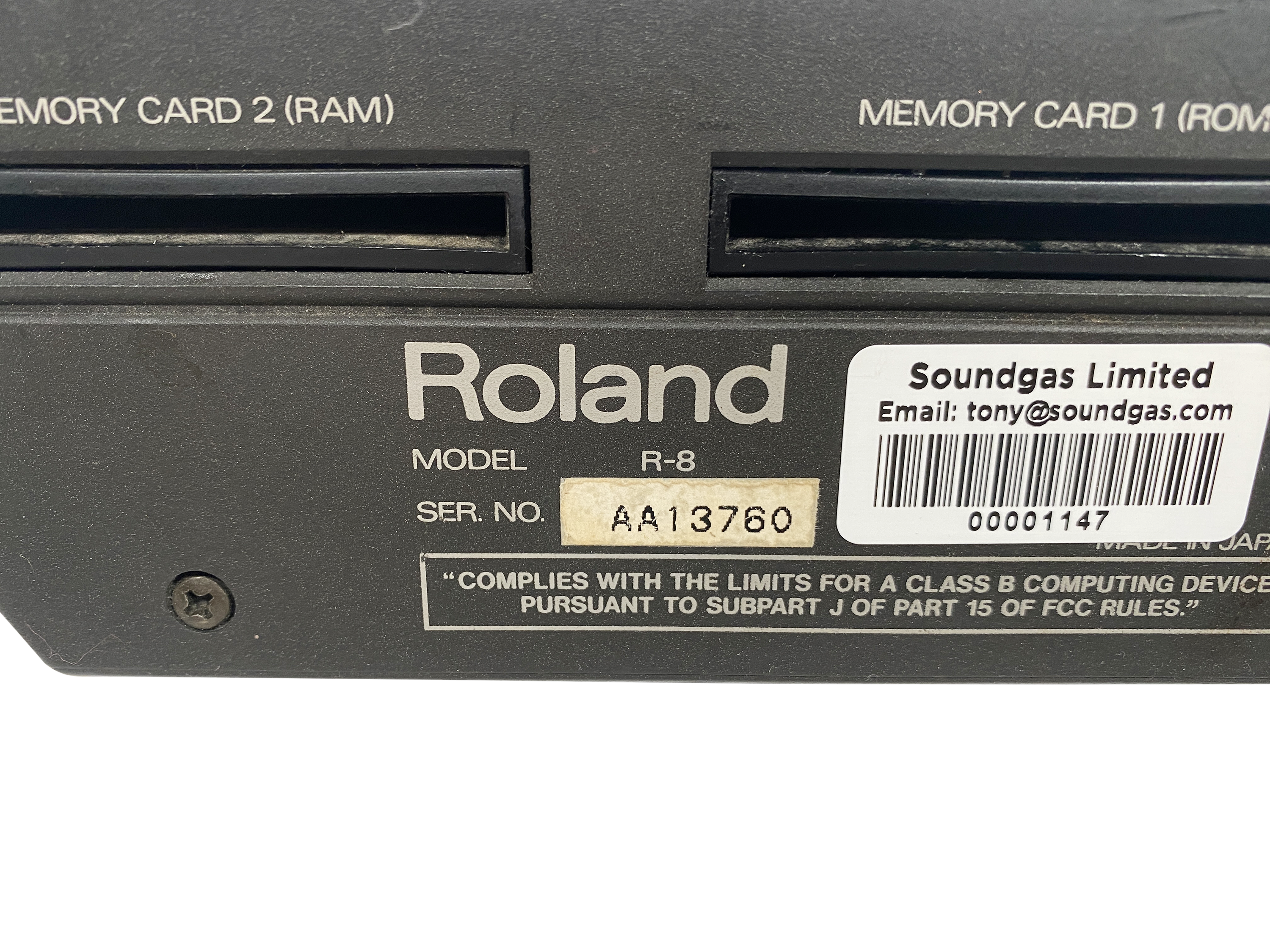 Roland R8 Rhythm Composer FOR SALE - SN AA13760 – Soundgas