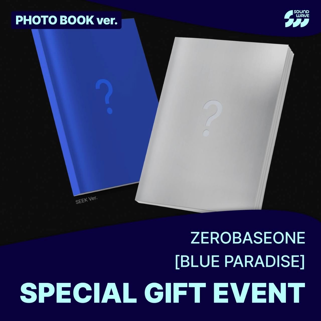 ZEROBASEONE The 5th Mini Album 『BLUE PARADISE』 (HIDE Ver.／SEEK