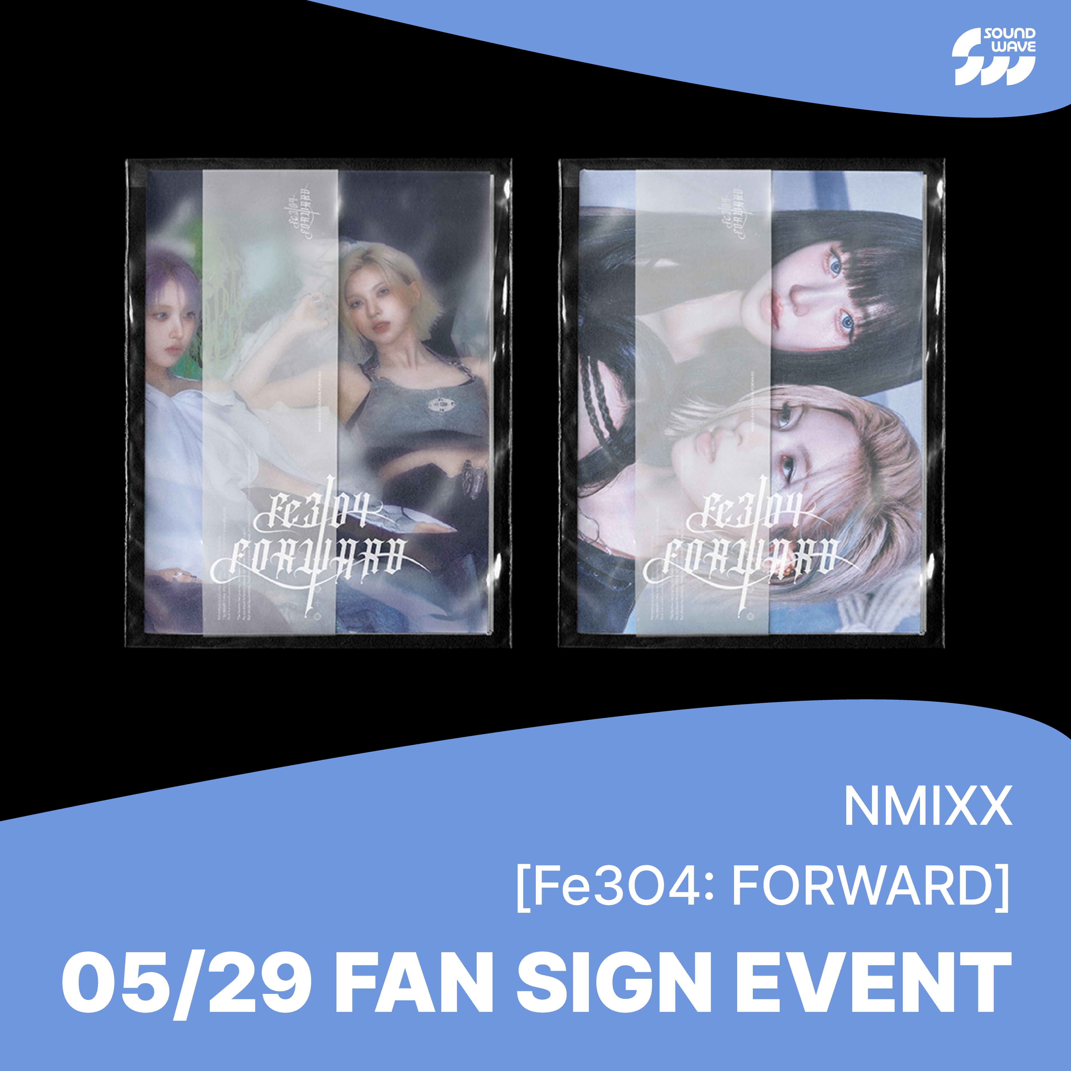 EVENT応募】NMIXX 4th EP [Fe3O4: FORWARD] (Ready Ver. ／ Go Ver