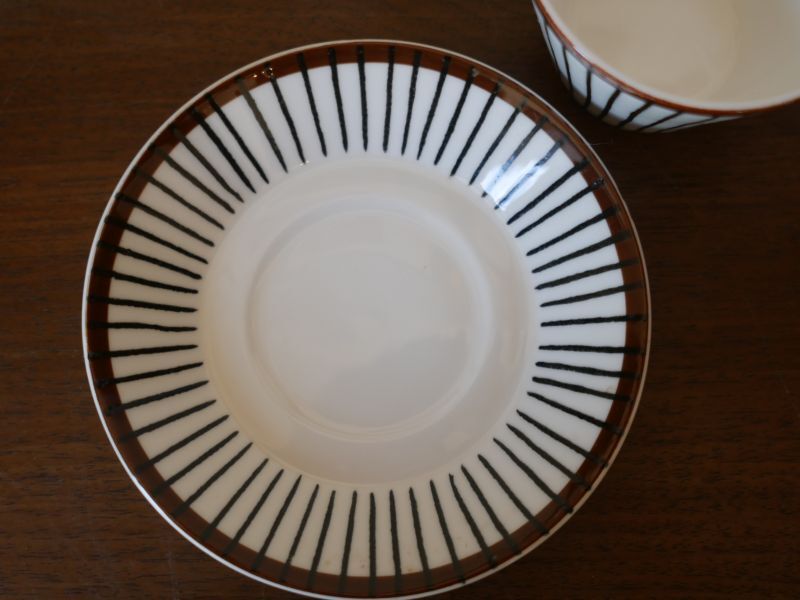 Gustavsberg【SPISA RIBB/スピサリブ】Stig Lindberg カップ＆ソーサー