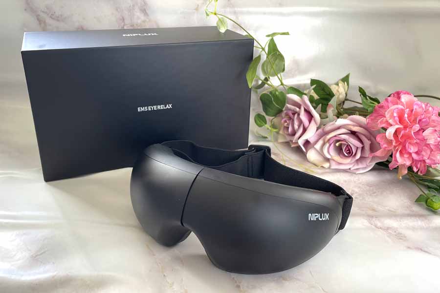 NIPLUX「EMS EYE RELAX」レビュー｜目の疲れに悩む女性へ贈りたい