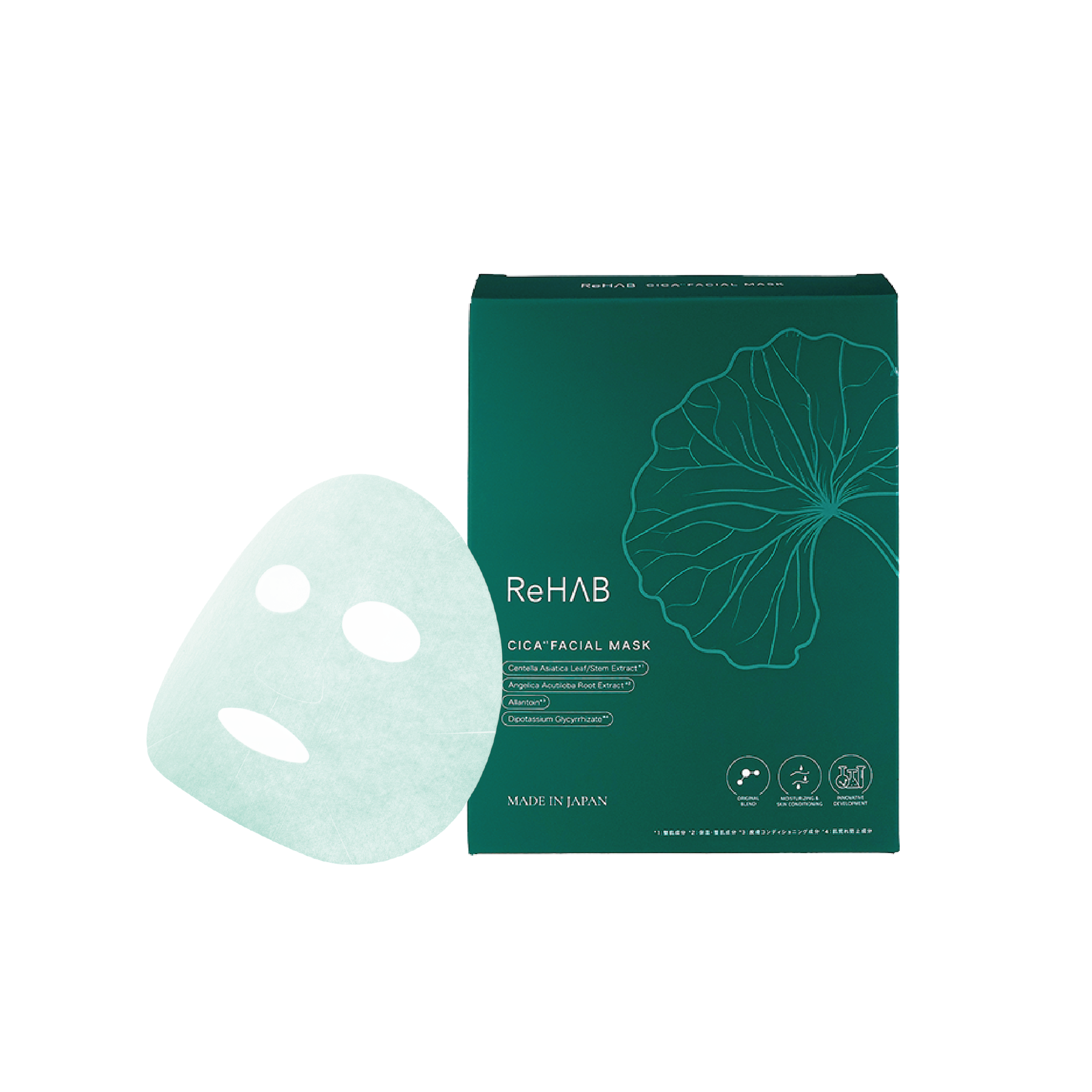 ReHAB CICA フェイシャルマスク – SmilyMethod | 公式オンラインストア