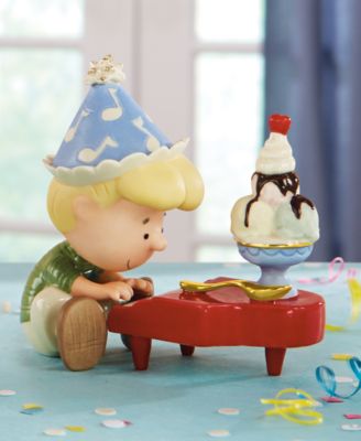 Lenox Peanuts 6 Pc. Birthday Party Porcelain Figurine Set - Macy's