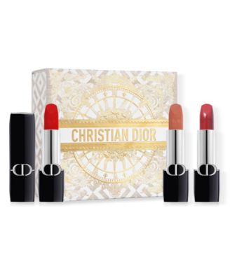 DIOR 3-Pc. Limited-Edition Rouge Dior Mini Lipstick Gift Set - Macy's