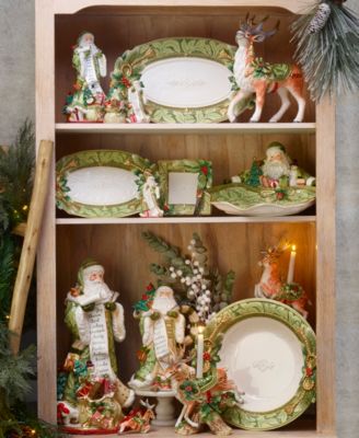 Fitz and Floyd Holiday Home Green Collection - Macy's