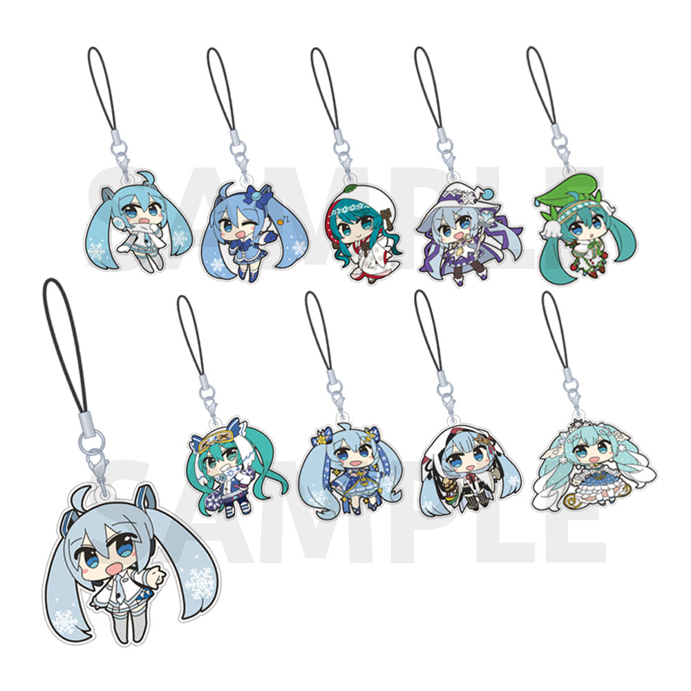 グッズ]SNOW MIKU 2019 ラバーストラップコレクション - SNOW MIKU