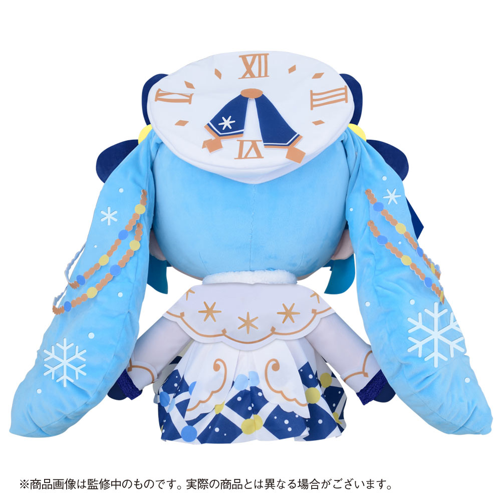 グッズ]雪ミク2021 どでかジャンボふわふわぬいぐるみ | SNOW MIKU 2021