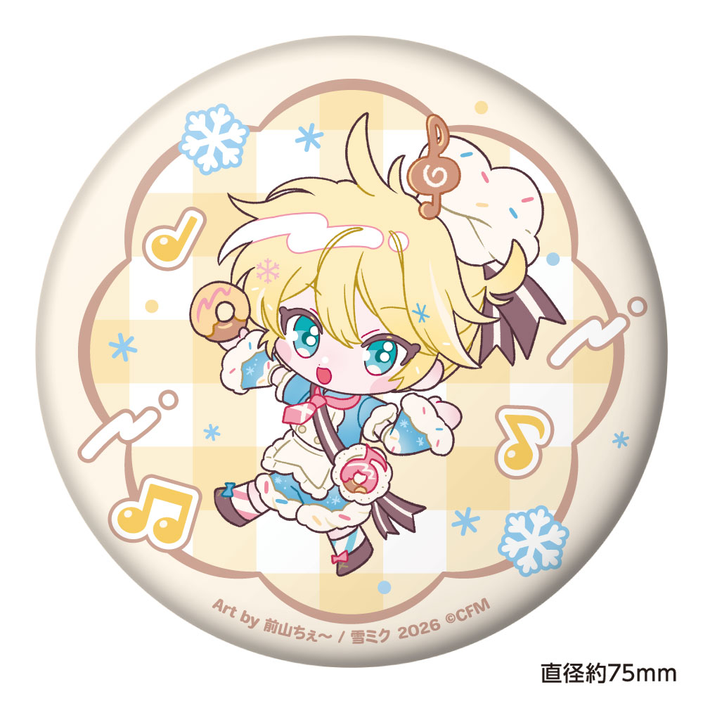 グッズ]SNOW MIKU 2026 ぷにぷに缶バッジ（全6種）｜SNOW MIKU 2026