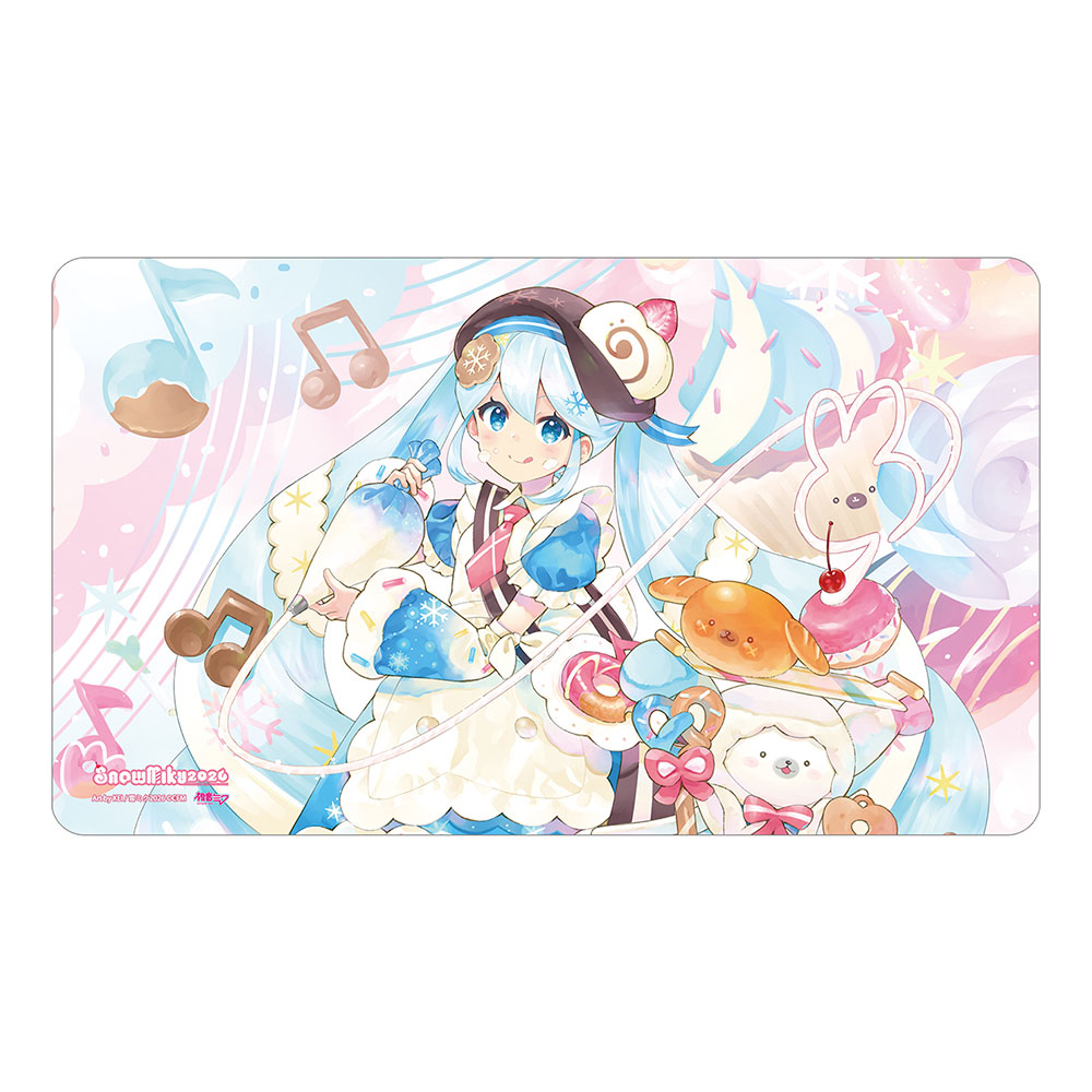 グッズ]SNOW MIKU 2026 雪ミク マルチデスクマット（全3種）｜SNOW