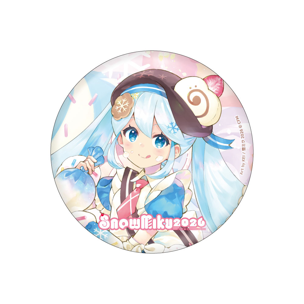 グッズ]SNOW MIKU 2026 BIG缶バッジ（ランダム11種）｜SNOW MIKU 2026