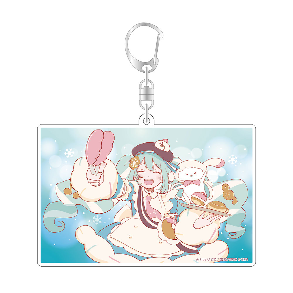 グッズ]SNOW MIKU 2026 アクリルキーホルダー 「SHIAWASE FOR YOU