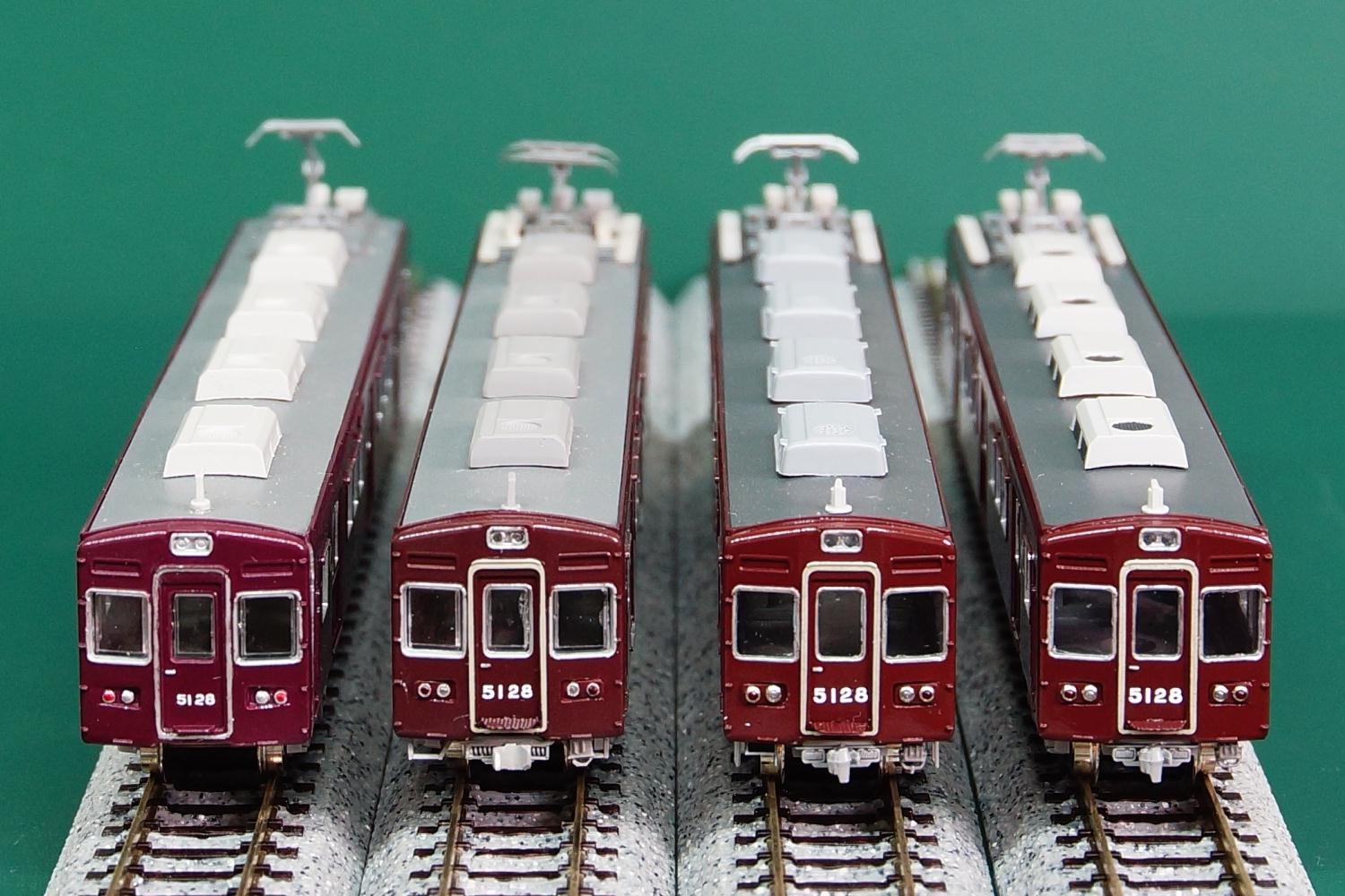 阪急5100系 5128F 過渡期編成」完成