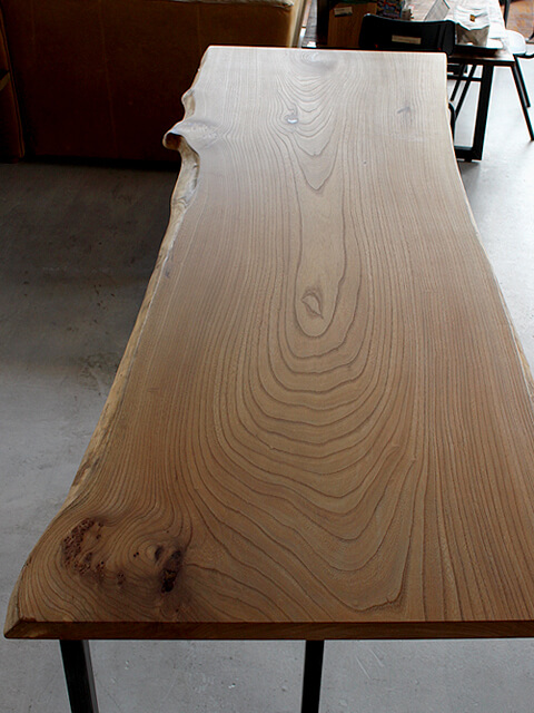 ≪SOLD OUT≫無垢一枚板 ニレ（楡）/テーブル天板/2065mm SWB-105