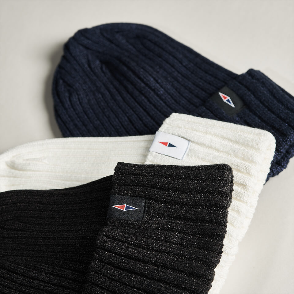 RIB KNIT CAP - 福山屋 - MASAHARU FUKUYAMA PRODUCE FUKUYAMAYA