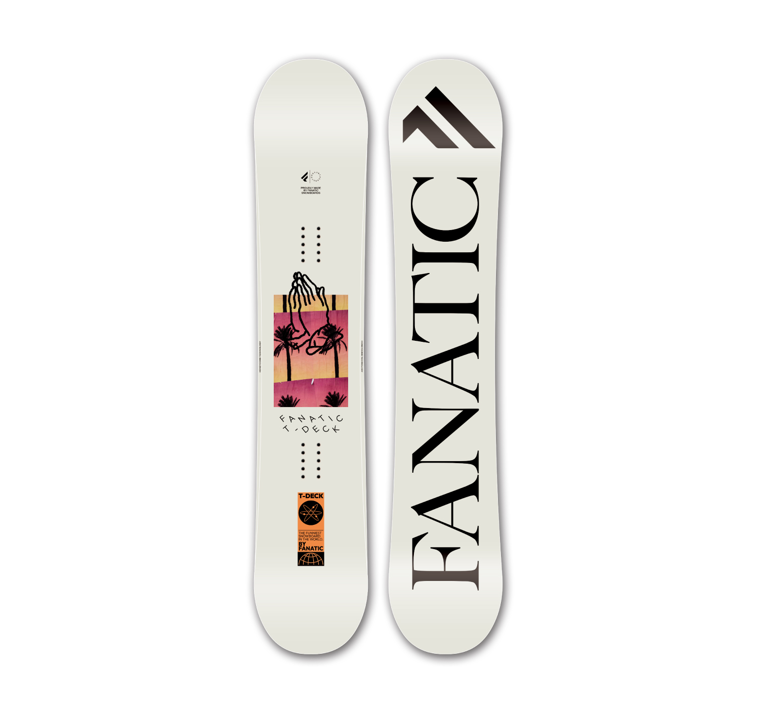 公式】【期間限定】スノーボード2点セットFANATIC (ファナティック) T