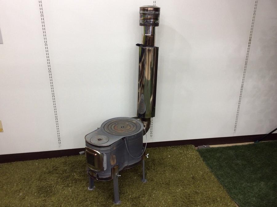 ホンマ製作所の時計型薪ストーブ「ストーブコンロセット」入荷