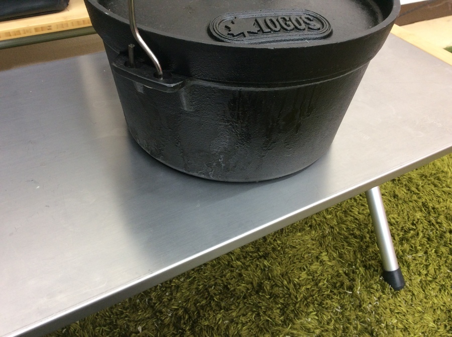 使い道さまざま！フォールディングシェルフメタルトップロング