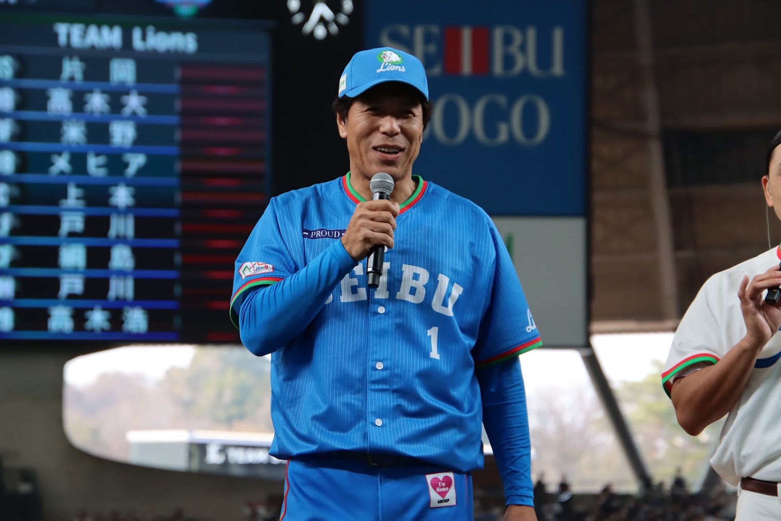 ここが僕の野球の原点」西武ライオンズOB戦 初代MVPの秋山幸二さん 30