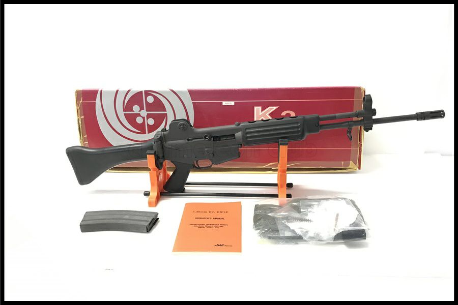 東京)無可動銃 韓国軍K2自動小銃 新加工 手入れキット 教本付き