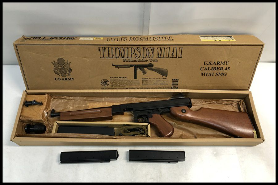 東京)東京マルイ トンプソン M1A1 スタンダード電動ガン リアルウッド