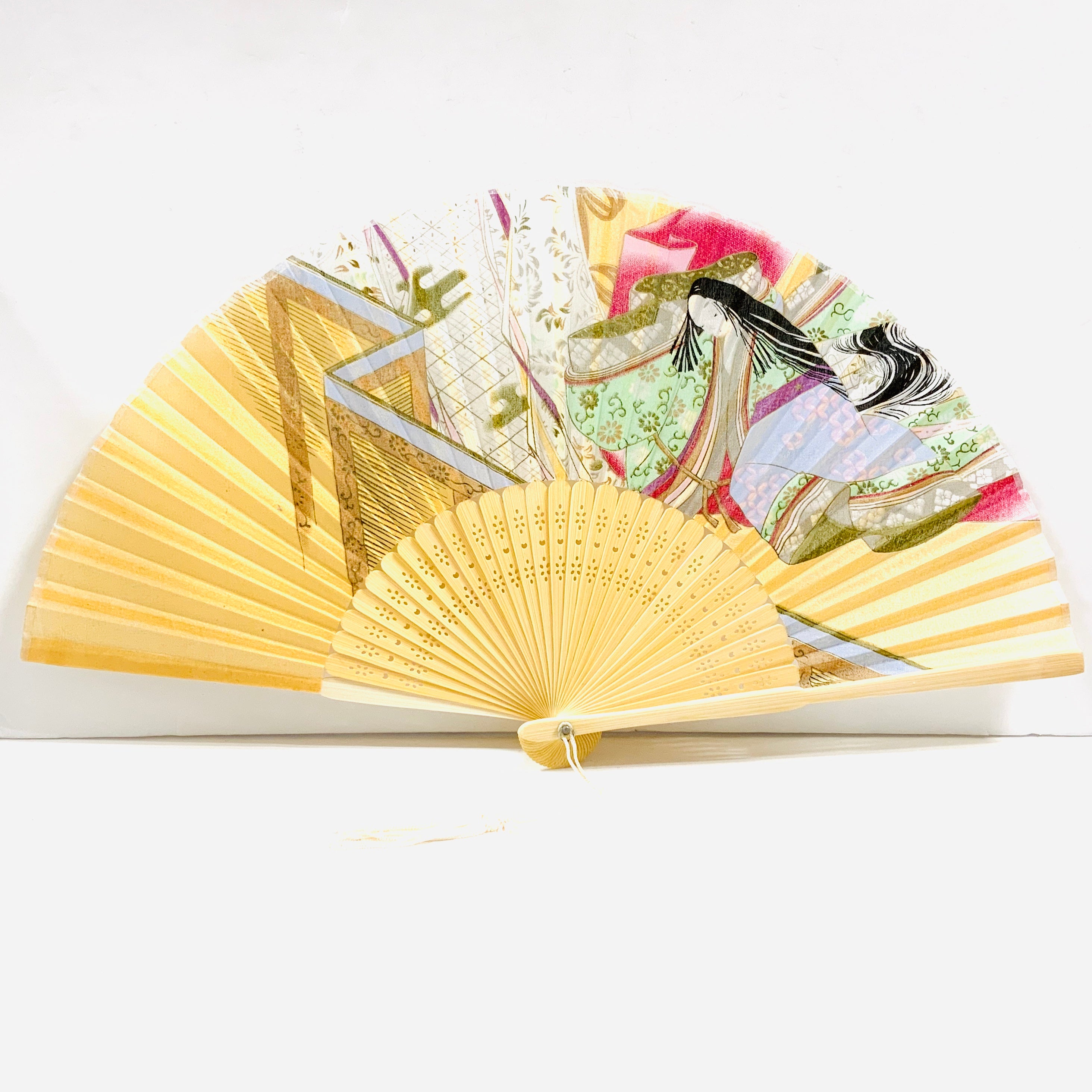 ローレル香るシルクペインティングアンティーク