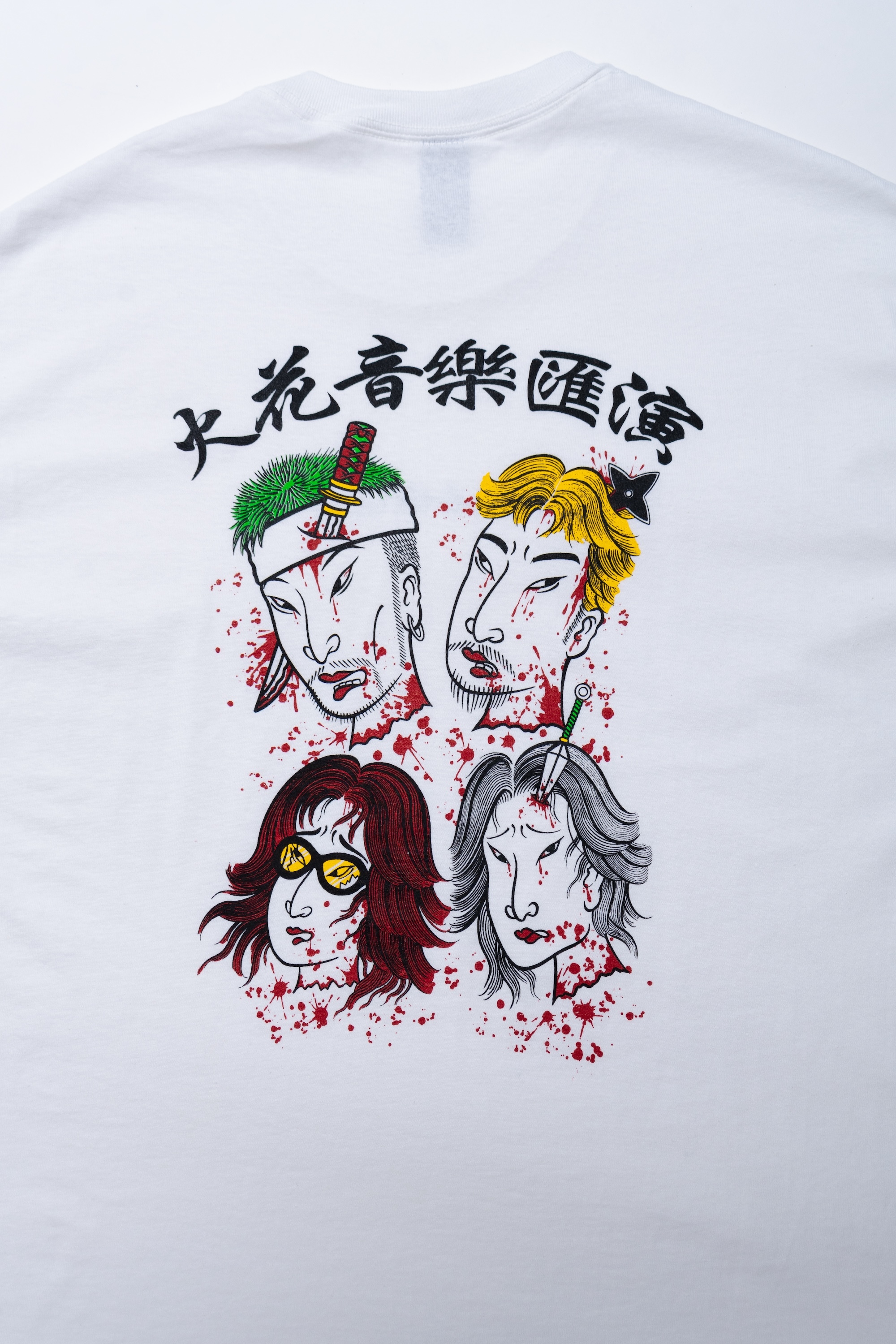 生首 TEE(WHITE) | SPARK!!SOUND!!SHOW!! | SPARK!!SOUND!!SHOW