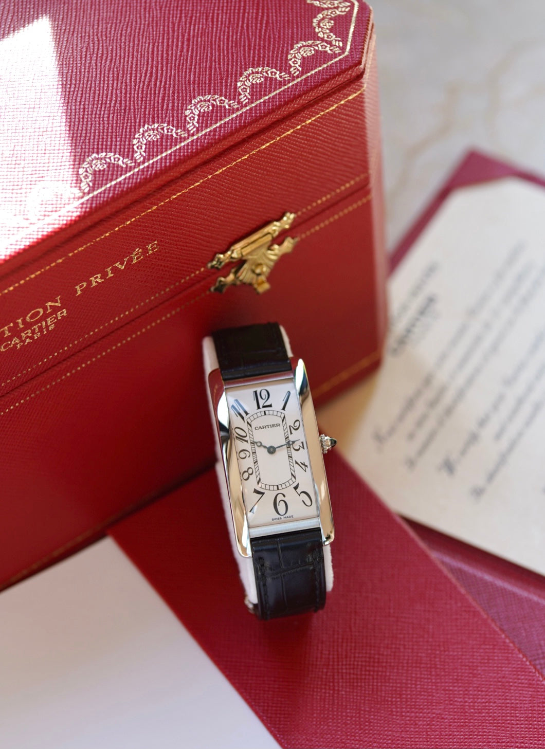 カルティエ タンク サントレ プラチナ CPCP フルセット – Special Dial