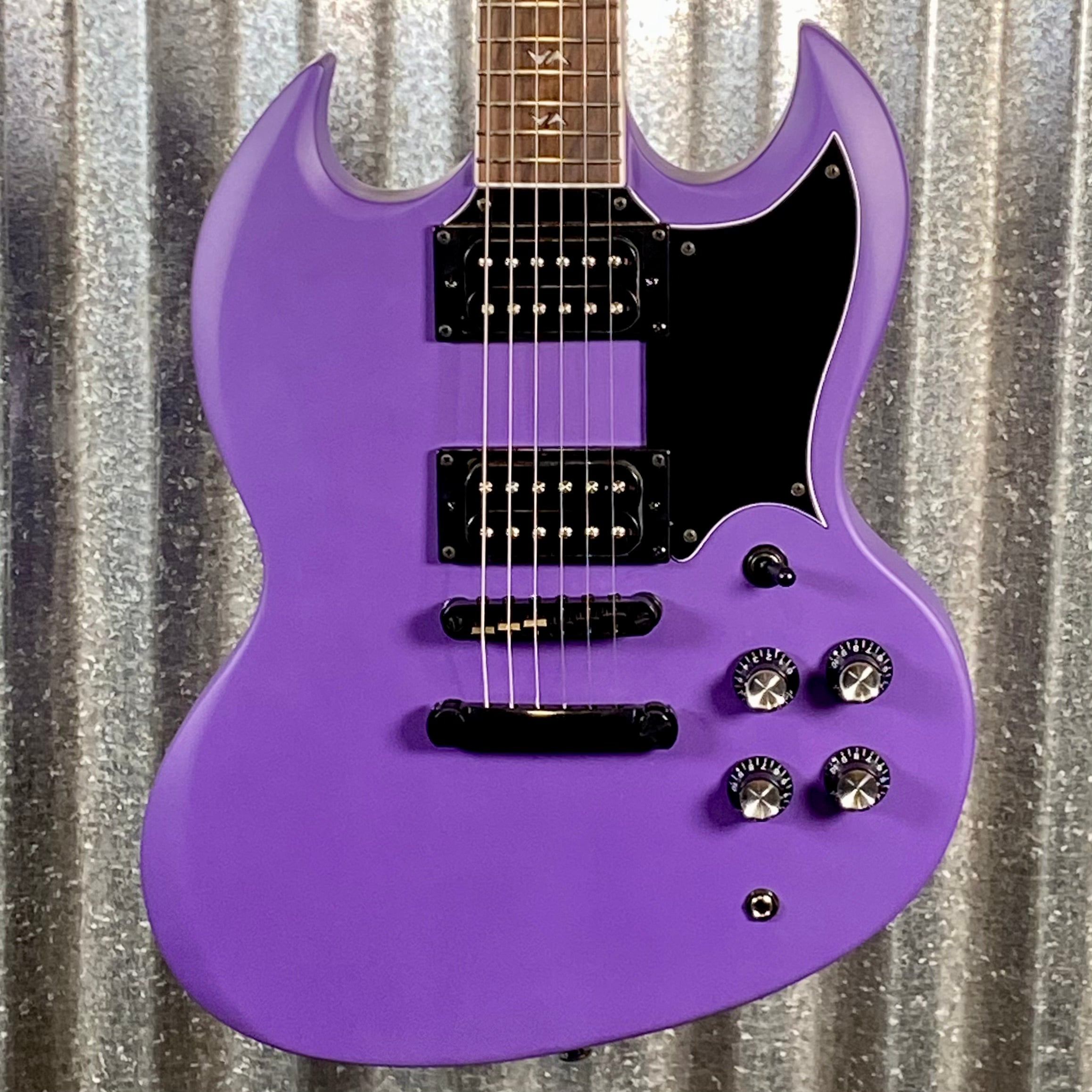 Westcreek Guitars Racer SG Offset Style Purple Matte #0127 Used