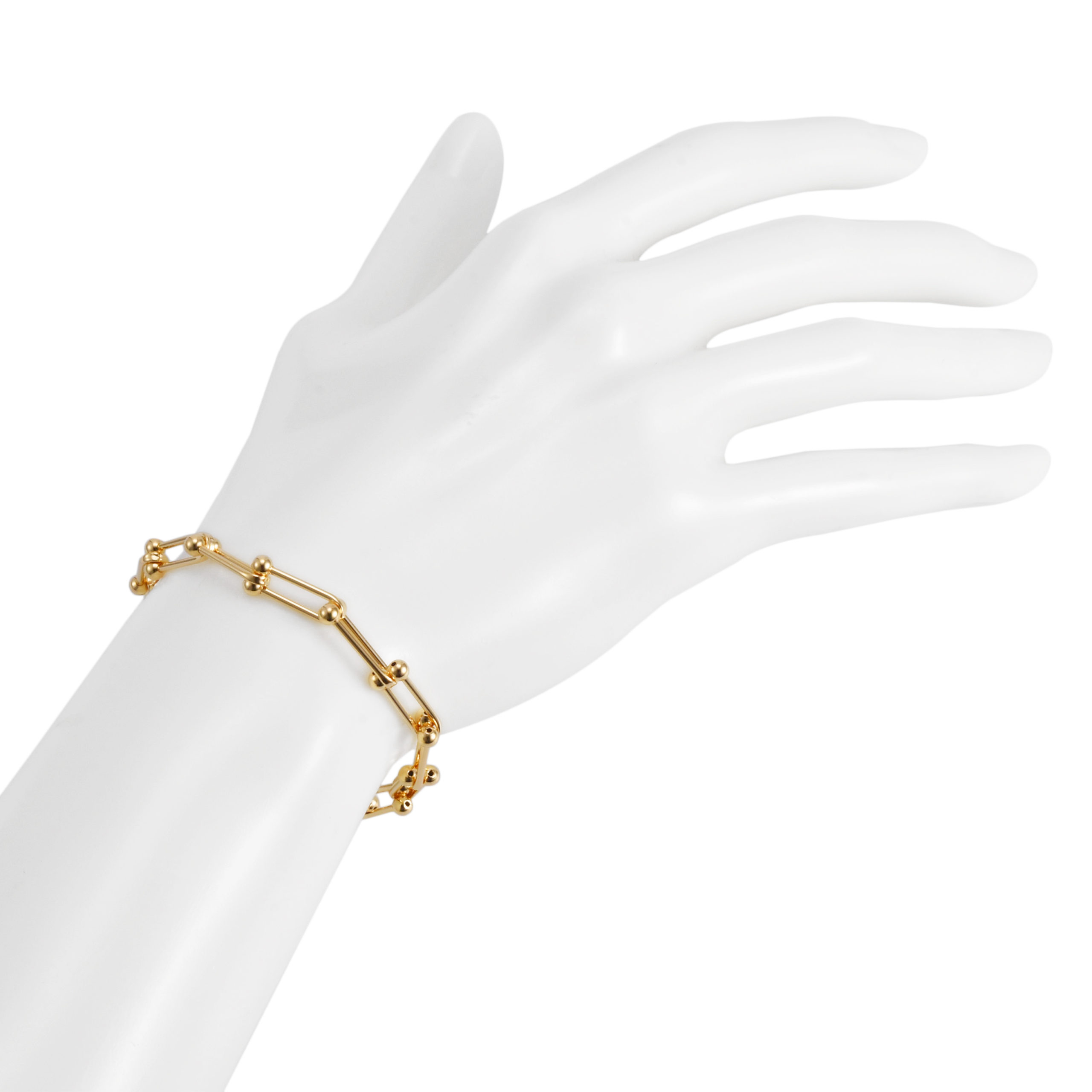 K18 18金 Uリンクチェーン ブレスレット | SPERANZA