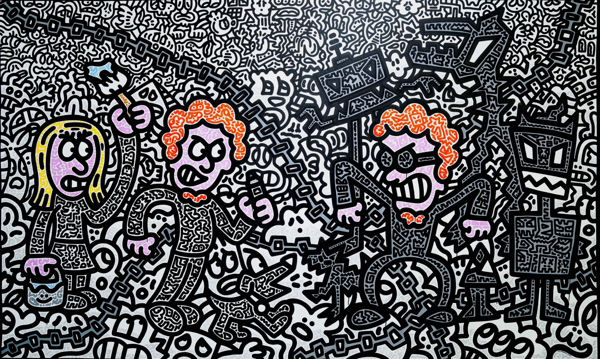 Don't Miss Mr Doodle in Space, Showing at Pearl Lam Galleries