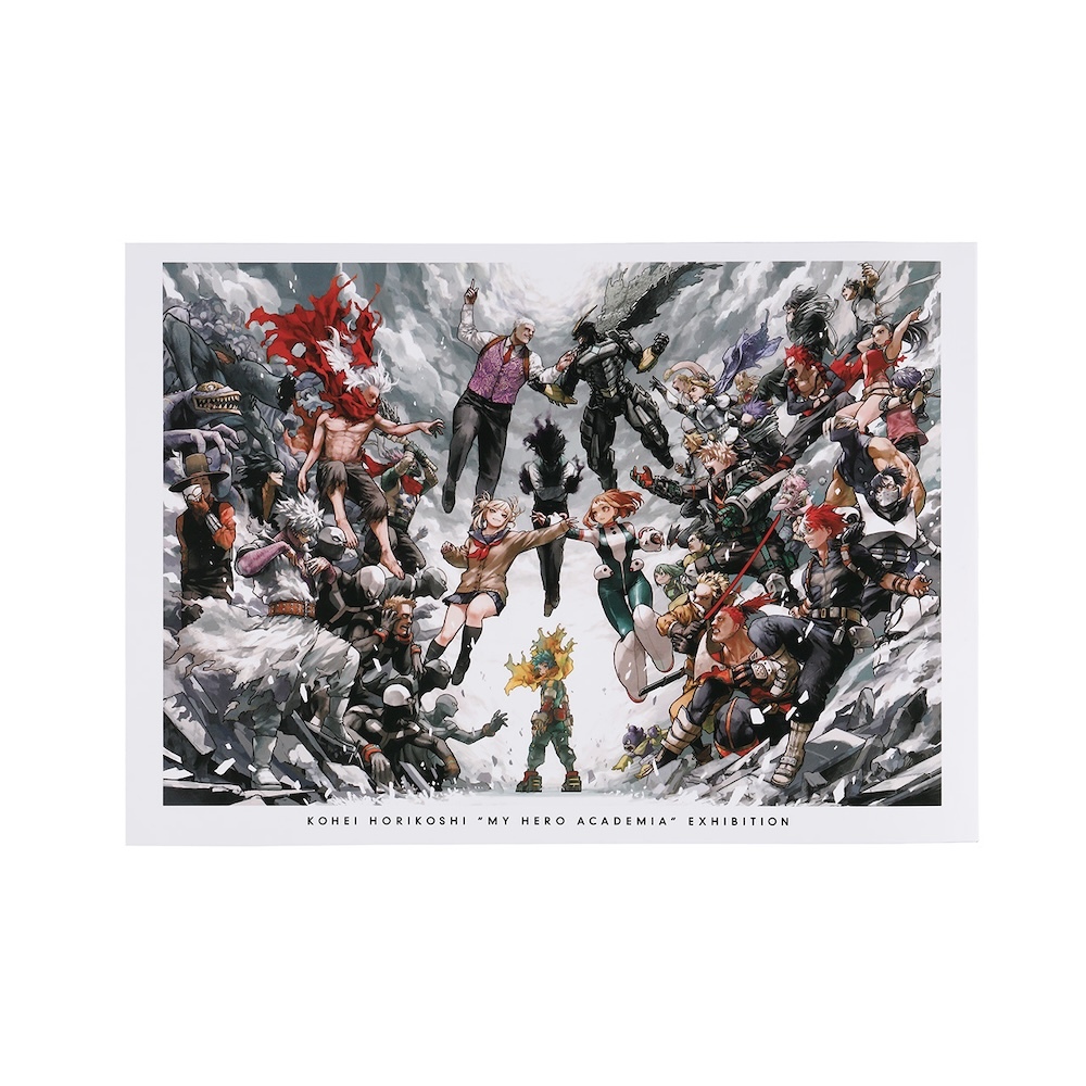 僕のヒーローアカデミア』原画展、5つの展示エリアを公開 直筆原稿や