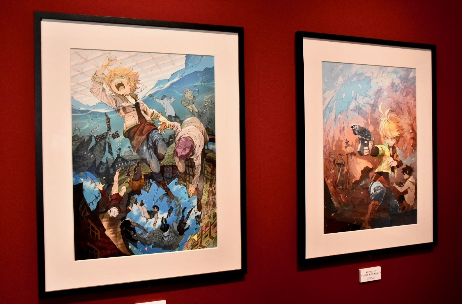 連載完結記念 約束のネバーランド展』鑑賞レポート 描き下ろし