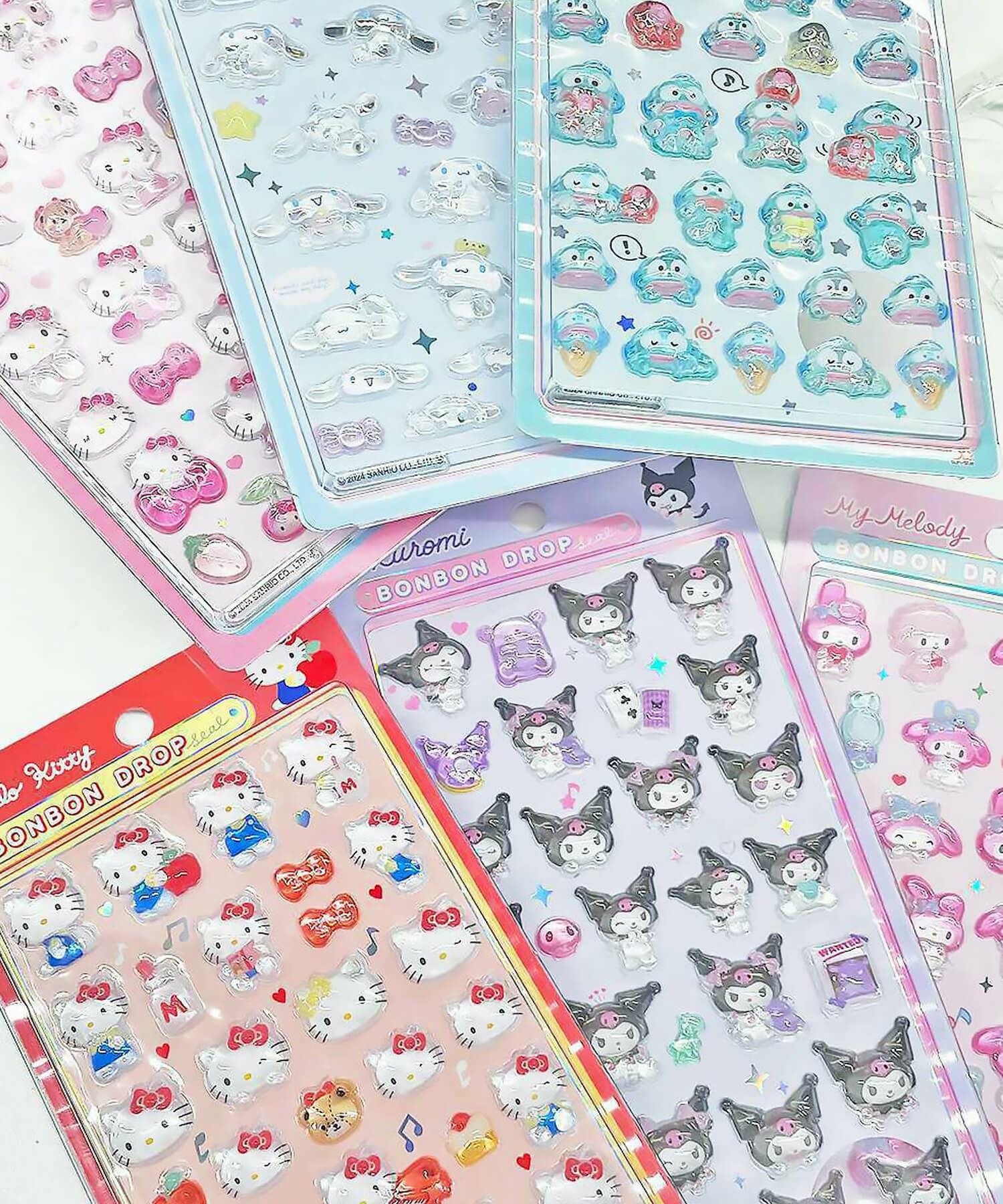 サンリオのボンボンドロップシール｜スピンズ公式通販サイト