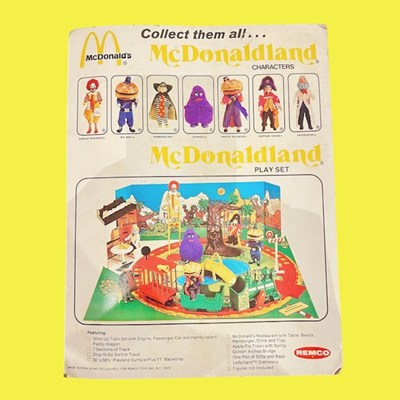 超レア！1976年☆70's☆マクドナルド☆REMCO☆コンプリートセット